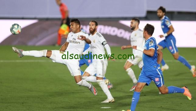 القنوات المجانية الناقلة لمباراة ريال مدريد وخيتافي في الدوري الأسباني والتشكيل