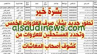 جميع المستحقين للعلاوات الخمس.. وشروط الحصول علي العلاوات الخمس