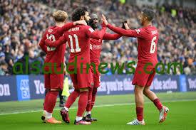 صلاح علي قائمة تشكيلة ليفربول وبرايتون في الدوري الإنجليزي