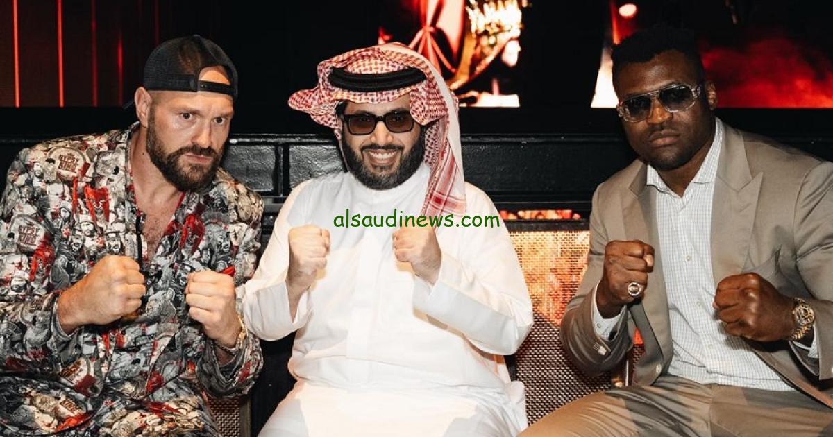 متى يبدأ نزال فيوري وفرانسيس نغانو والقناة الناقلة ضمن نزال موسم الرياض