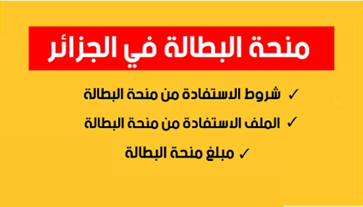 تعرف الأن.. لينك التسجيل في منحة البطالة في الجزائر 2023 minha.anem.dz