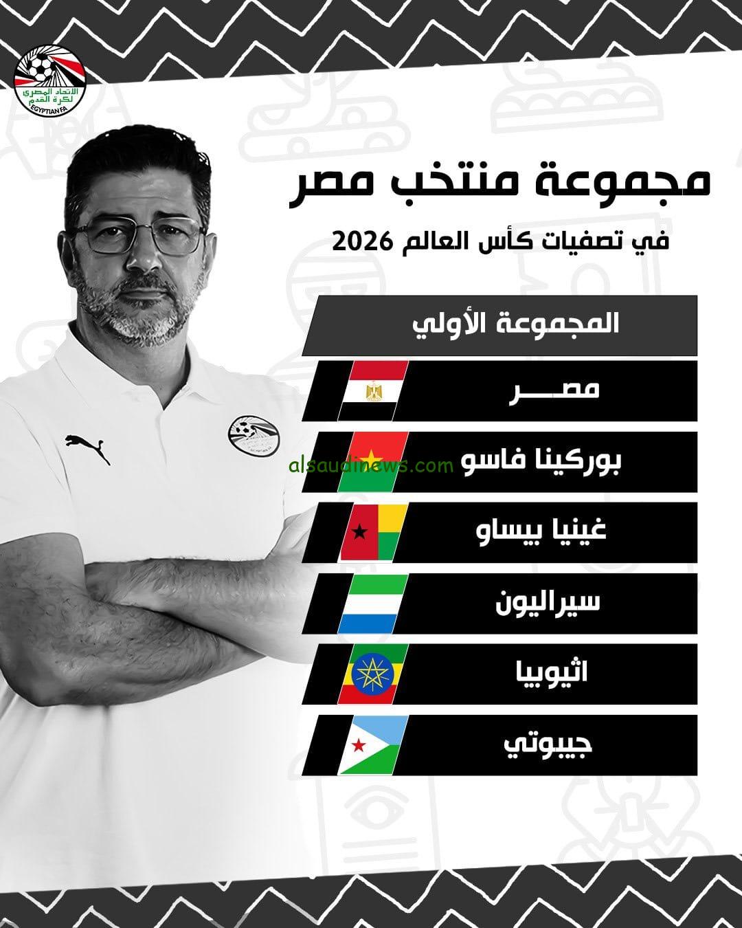 “تصفيات أفريقيا” ترتيب مجموعة مصر تصفيات كاس العالم 2026 ونتائج مباريات الجولة الأولى والثانية