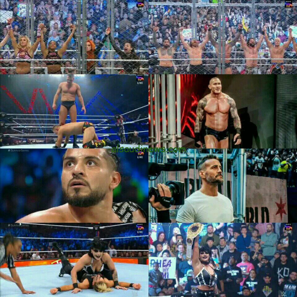 جميع نتائج عرض سيرفايفر سيريس 2023 survivor series results كاملة وأهم النزالات