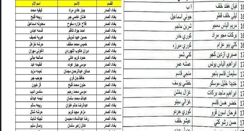 “إعرف حالاً” أسماء المشمولين في الرعاية الإجتماعية في العراق 2023 الوجبة الأخيرة من خلال منصة مظلتي