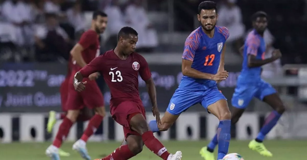 موعد مباراة قطر والهند في تصفيات كأس العالم 2026 والقنوات الناقلة