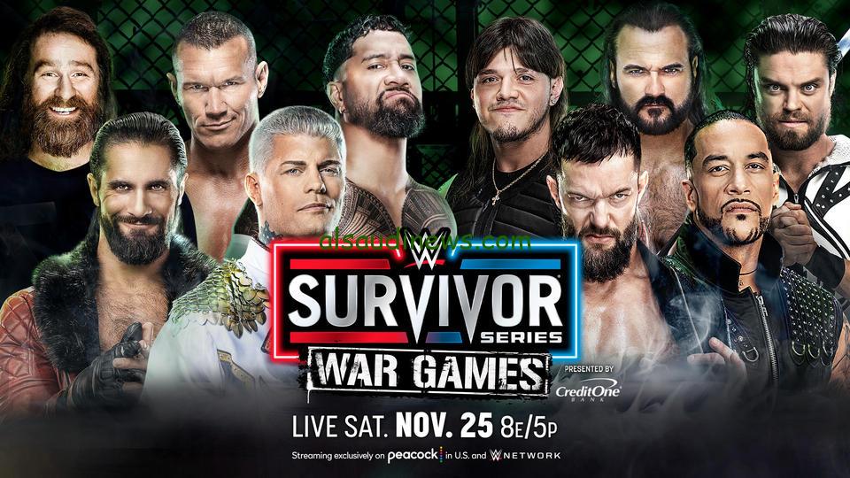 “الأحداث كاملة” نتائج عرض سيرفايفر سيريس 2023 Survivor Series والقنوات الناقلة للعرض
