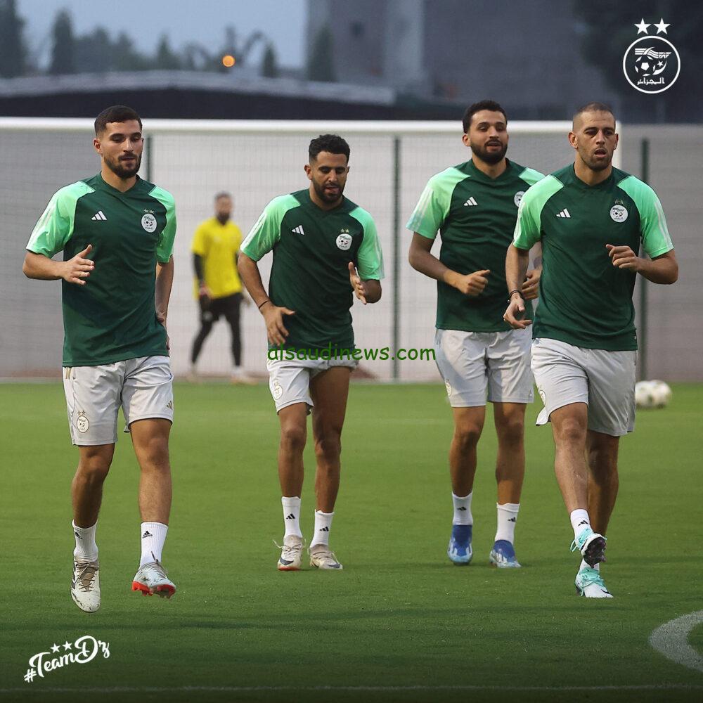 بقيادة محرز| تشكيلة الجزائر ضد أنغولا اليوم الاثنين 15 يناير 2024 في كأس أمم أفريقيا