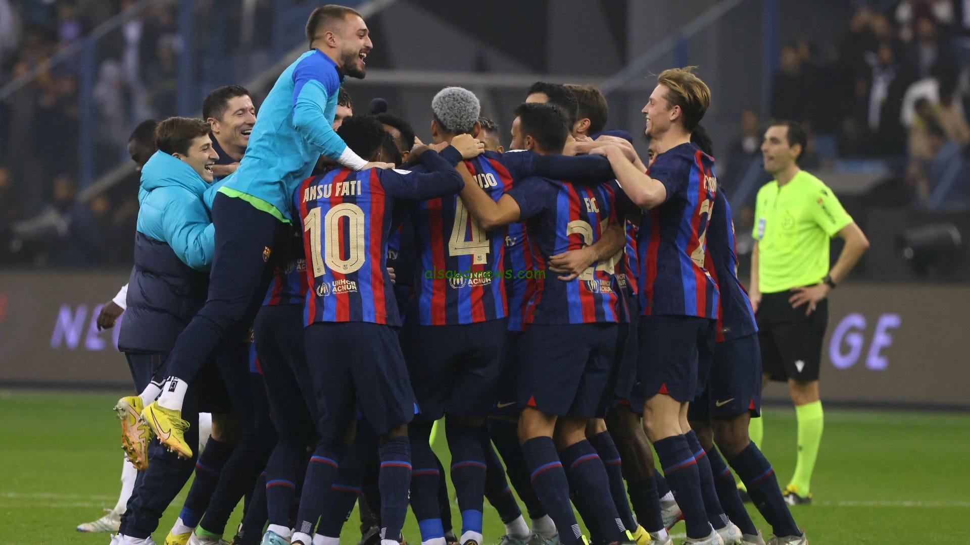 خسارة للبرسا.. اهداف مباراة برشلونة واتلتيك بلباو في كأس ملك اسبانيا