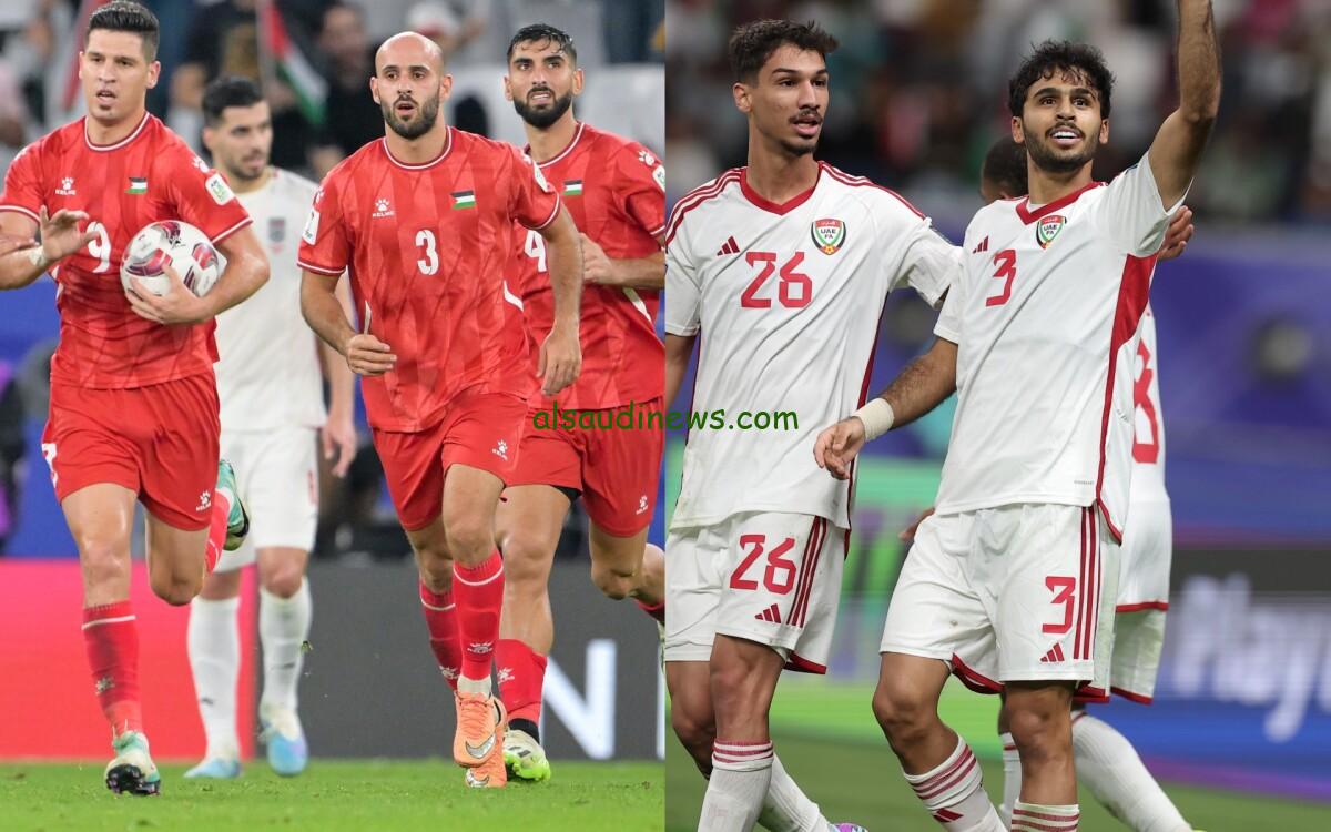 جودة hd.. مباراة فلسطين والإمارات تويتر قناة SSC EXTRA في كاس آسيا مع الموعد والقنوات الناقلة