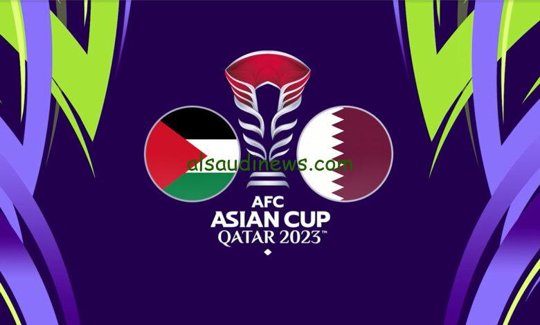 اهداف مباراة فلسطين وقطر (1-2) كاس اسيا