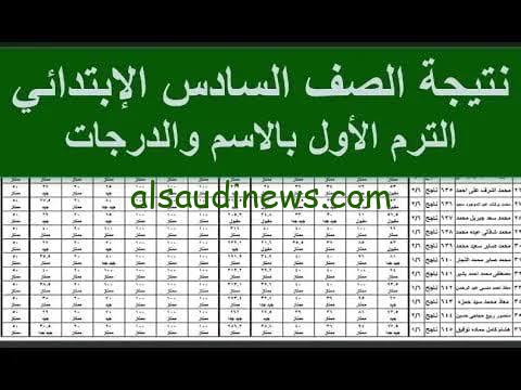 مبروك للناجحين.. إعلان نتيجة الصف السادس الابتدائي بالجيزة الأن باللإسم ورقم الجلوس
