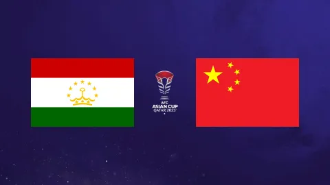 موعد مباراة الصين ضد طاجيكستان في كأس أمم أسيا والقنوات الناقلة