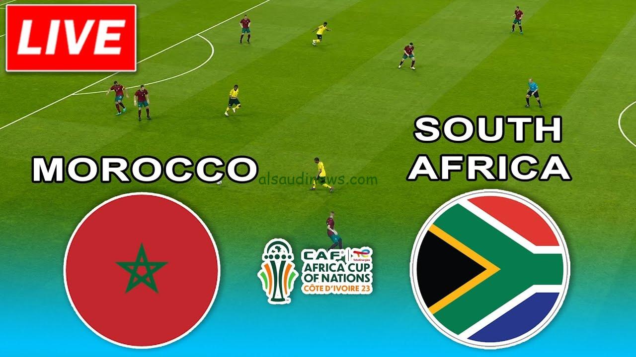 يلا شاهد Morocco الشوط الثانى.. متابعة مباراة المغرب وجنوب افريقيا اليوم فى كأس امم افريقيا 2024 فى ثمن النهائى