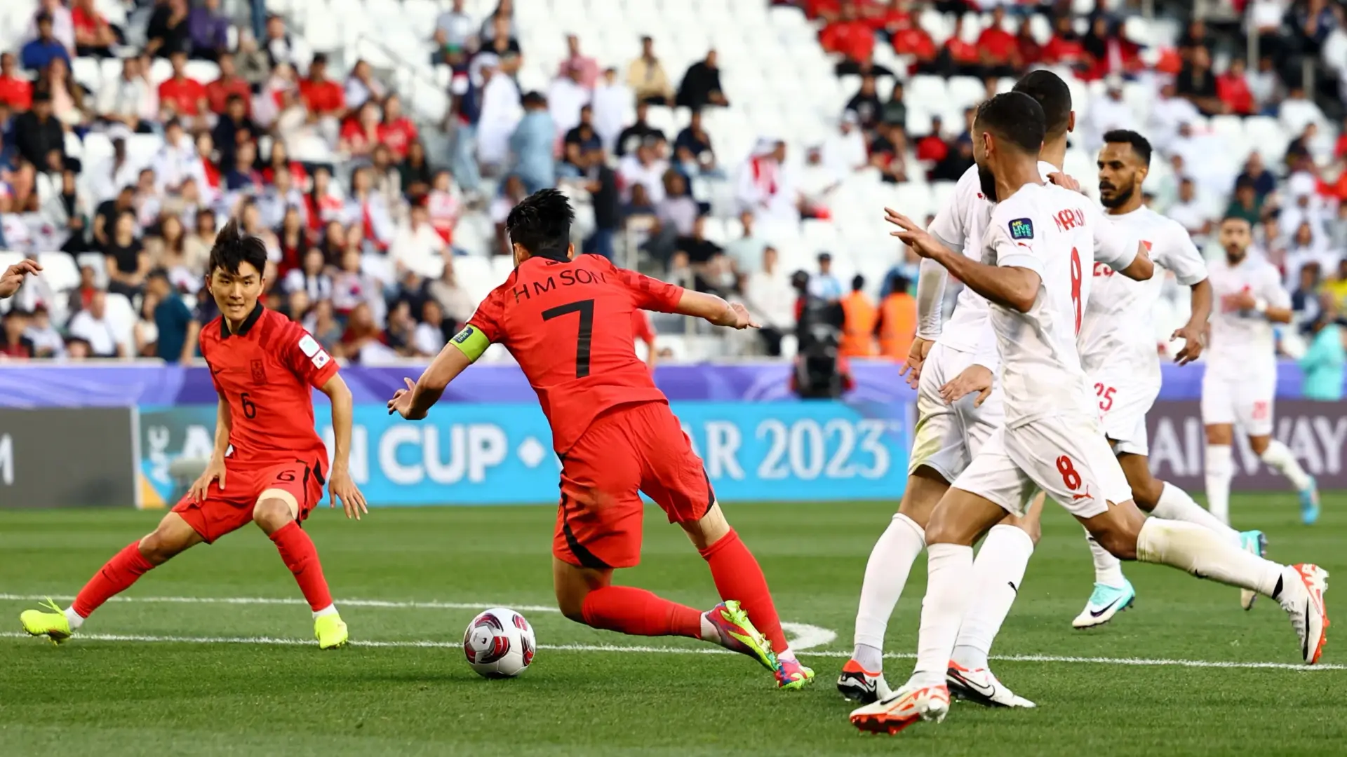 اهداف مباراة كوريا الجنوبية وماليزيا في كاس اسيا