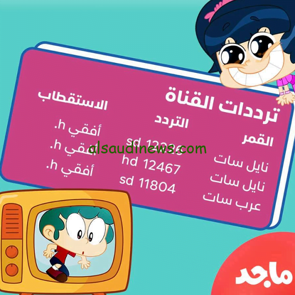مستني ايه فرح عيالك.. تردد قناة ماجد كيدز 2024 علي القمر الصناعي النايل سات والعرب سات