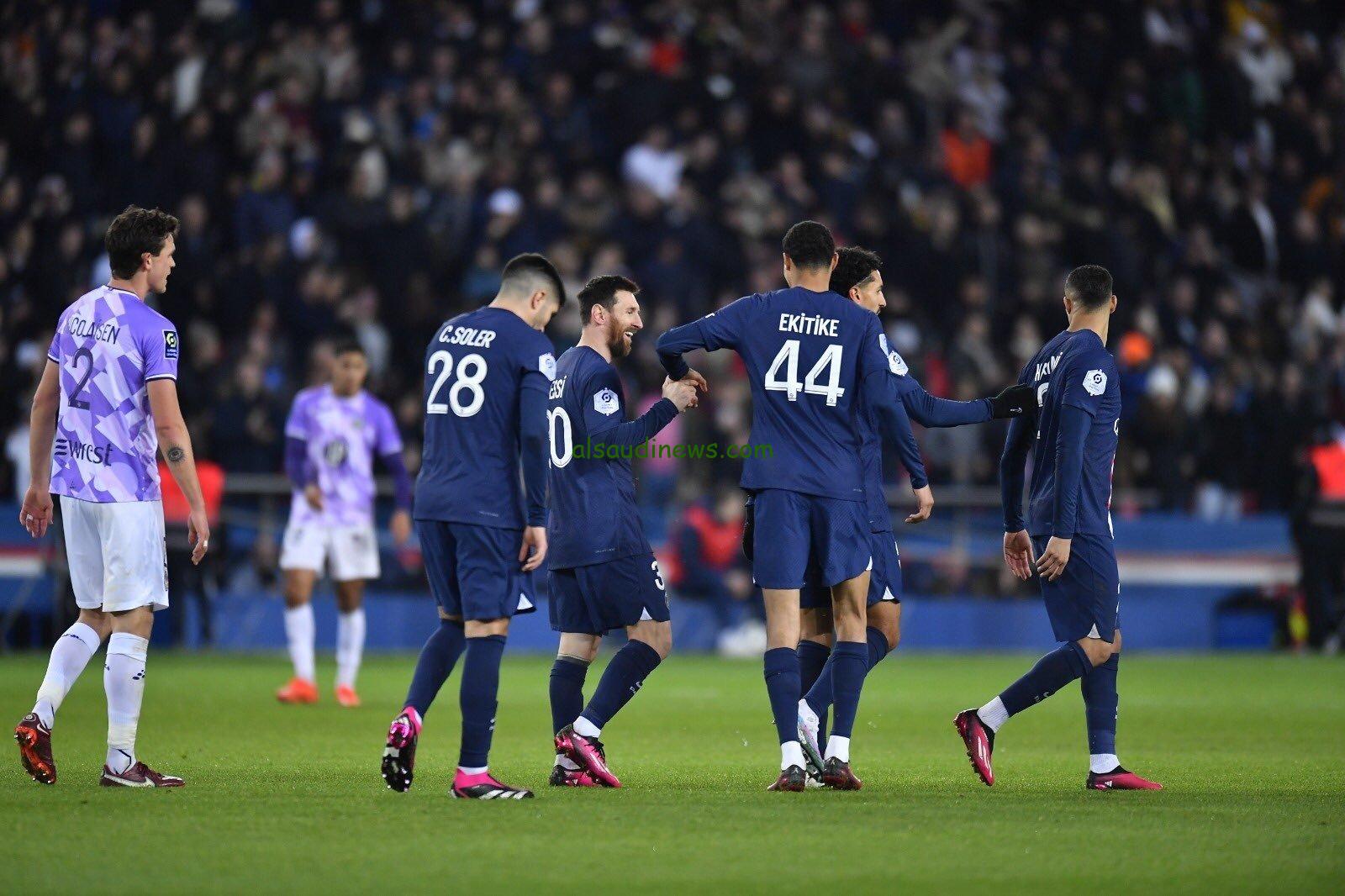 تشكيلة باريس سان جيرمان امام تولوز اليوم فى كأس السوبر الفرنسى 2023 والقنوات الناقلة للمباراة