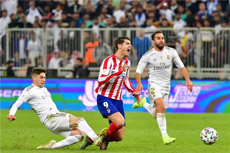 القنوات المجانية الناقلة لمباراة ريال مدريد اليوم أمام أتلتيكو مدريد في السوبر الإسباني