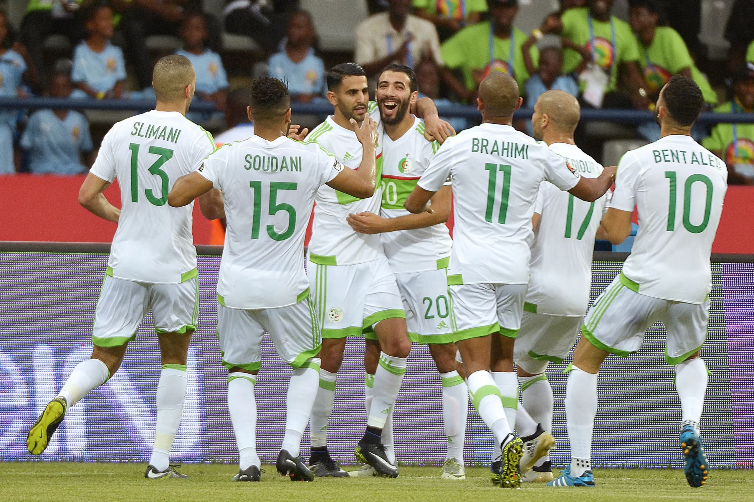 اهداف مباراة الجزائر وموريتانيا في كأس امم افريقيا
