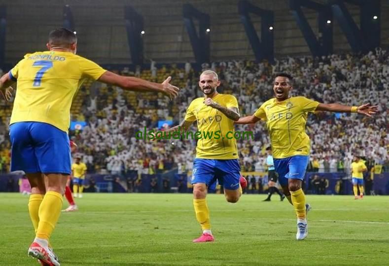تشكيلة النصر ضد الفتح اليوم السبت 17/2/2024 بالدوري السعودي بقيادة كريستيانو