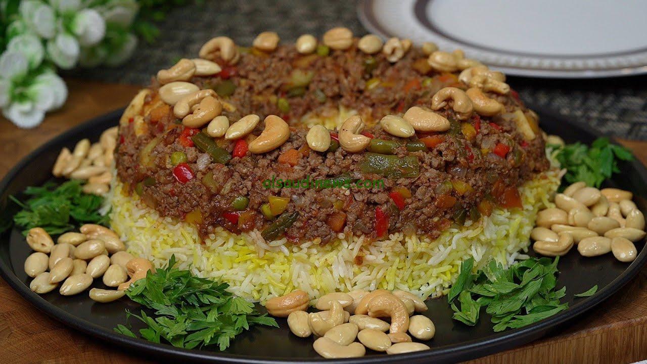هتعمليها بسهولة وبطريقة روعة … طريقة عمل مقلوبة الباذنجان باللحم المفروم