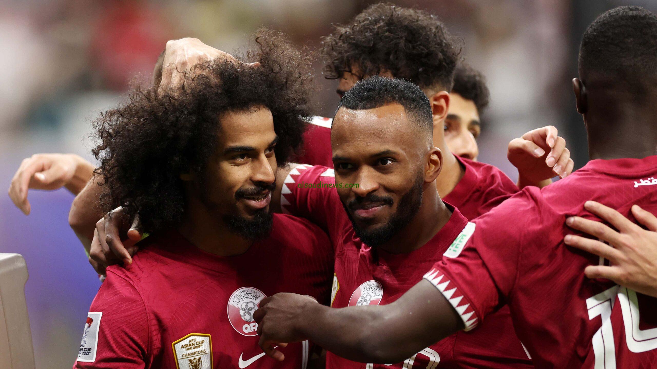 إنتهت كام كام مباراة قطر والاردن في نهائي كأس اسيا
