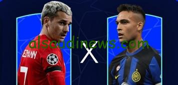 القنوات المفتوحة الناقلة لمباراة أتلتيكو مدريد اليوم أمام إنتر ميلان في دوري أبطال أوروبا
