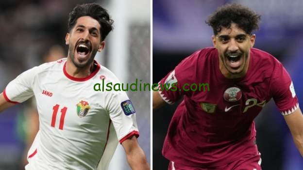 قطر VS الاردن فى النهائى.. القنوات المجانية الناقلة لمباراة منتخب قطر اليوم ضد النشامى فى كأس اسيا 2024
