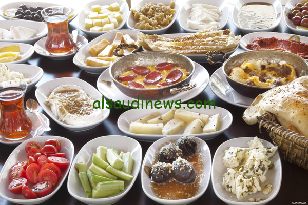 جدول أكالات لـ 30 يوم سهور في رمضان 2024