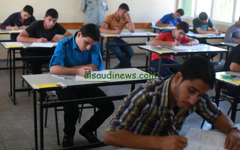 جدول امتحانات الثانوية العامة 2024 بعد التعديلات الأخيرة وزارة التربية والتعليم