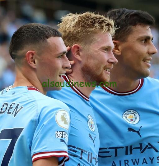 تشكيلة مانشستر سيتي أمام كوبنهاغن اليوم في دوري الأبطال
