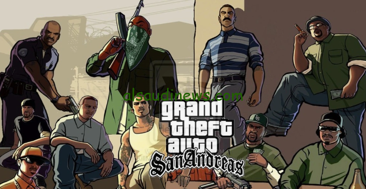 تحميل لعبة جاتا سان اندرس الاصلية gta san andreas مهكرة للاندرويد اخر اصدار مجانا