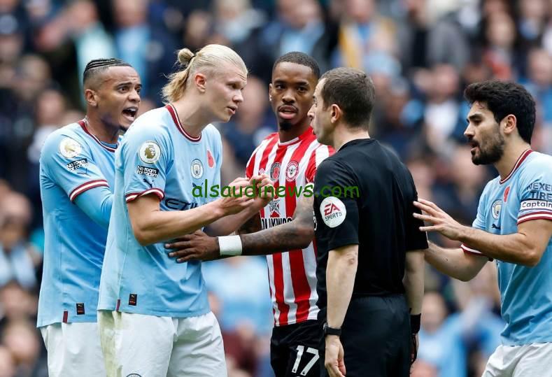 نتيجه مواجهة مانشستر سيتي وبرينتفورد في دوري أبطال أوروبا