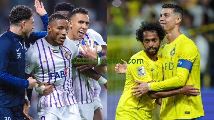 إضبط بالتردد.. القنوات المجانية الناقلة لمباراة النصر والعين اليوم الاثنين 4/3/2024 بدوري أبطال أسيا
