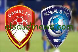 موعد مباراة الهلال أمام ضمك في دوري روشن السعودي والقنوات الناقلة