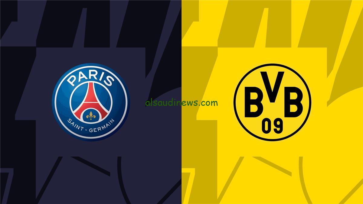 القنوات الناقلة لمباراة بوروسيا دورتموند وباريس سان جيرمان في دوري أبطال أوروبا