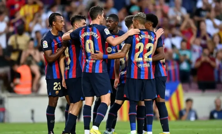 ليفاندوسكي في المقدمة.. تشكيل برشلونة المتوقع اليوم أمام ألميريا في الدوري الإسباني