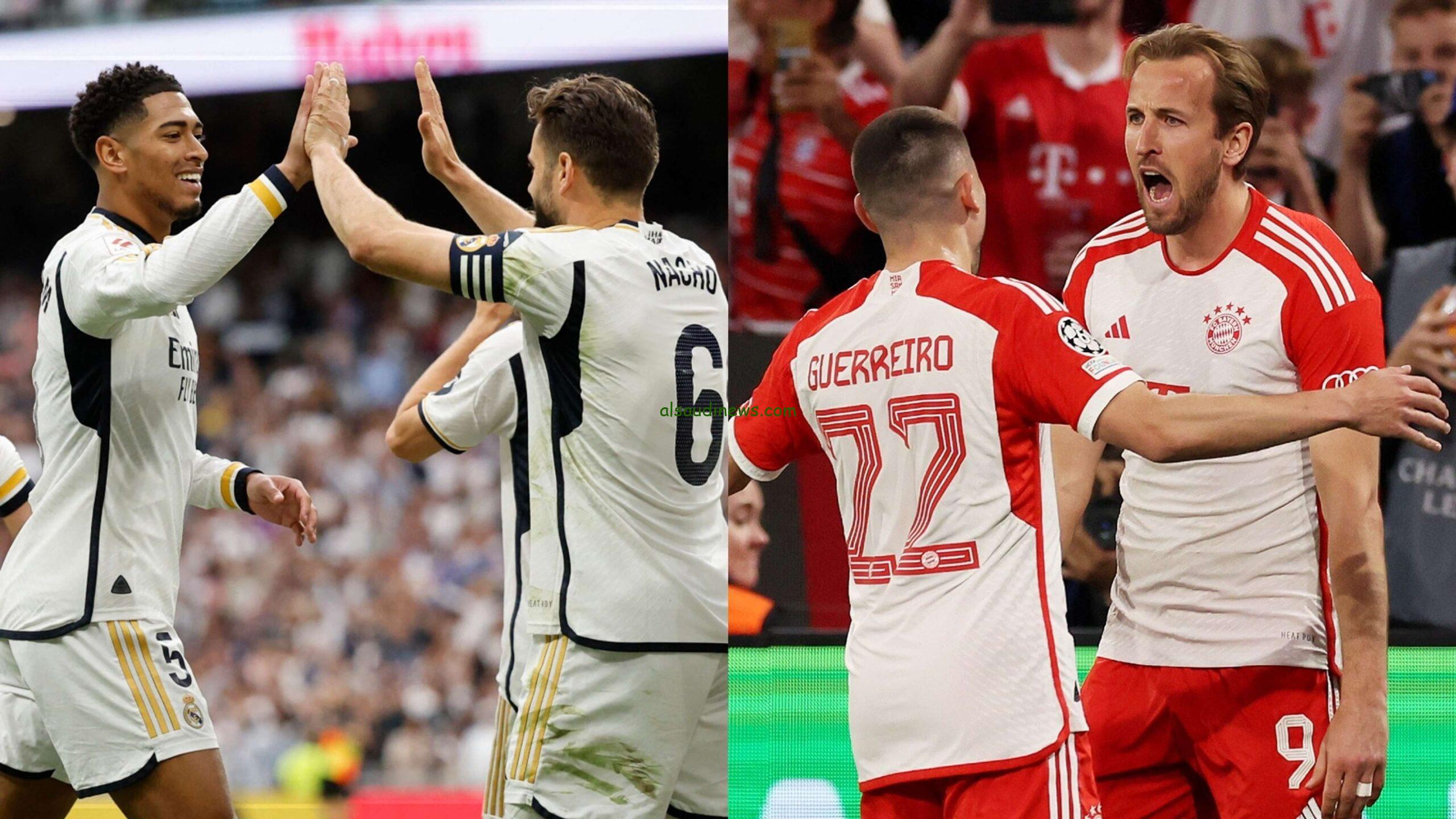 تشكيلة ريال مدريد امام بايرن ميونخ فى اياب نصف نهائى دورى ابطال اوروبا 2024 وما القنوات الناقلة للمباراة