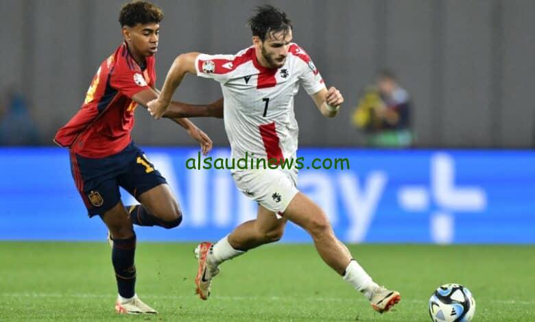 موعد مباراة أسبانيا أمام جورجيا في يورو 2024 والقنوات الناقلة