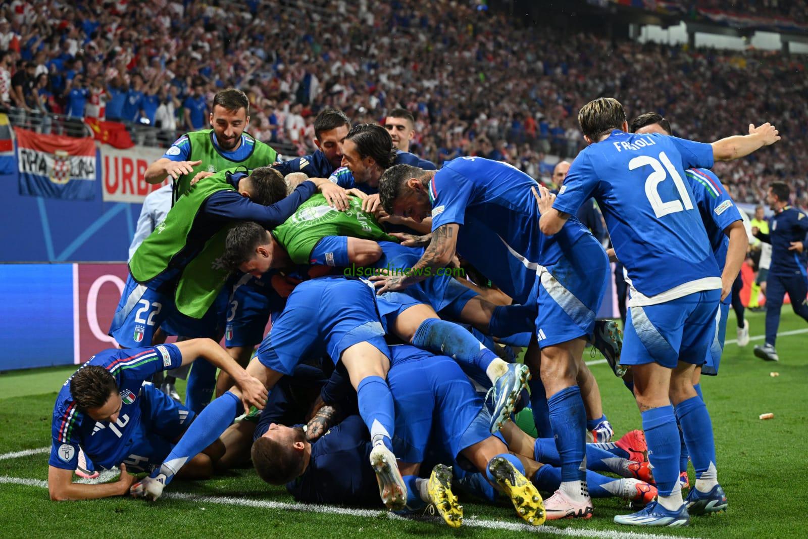 القنوات المفتوحة الناقلة لمباراة إيطاليا ضد سويسرا اليوم في ثمن نهائي يورو 2024
