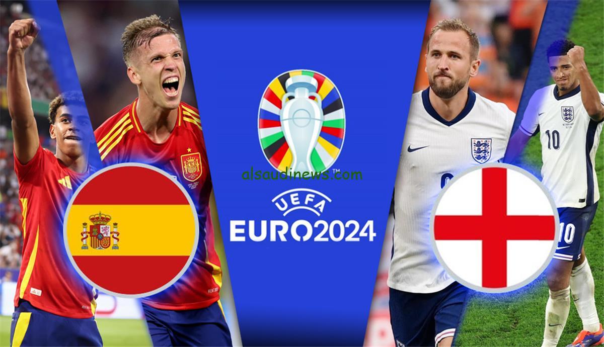 اللقب الأول أم الرابع.. موعد مباراة إنجلترا وإسبانيا في نهائي يورو 2024 والقنوات الناقلة