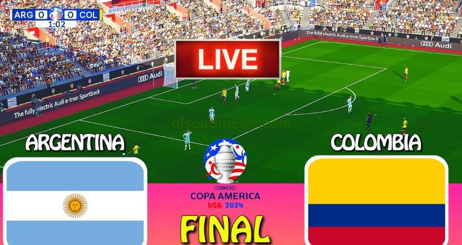 المنتخب الارجنتيني بطل كوبا امريكا 2024.. نتيجة منتخب الأرجنتين وكولومبيا الآن يلا شوت كورافيا نهائي الكوبا أمريكا 2024