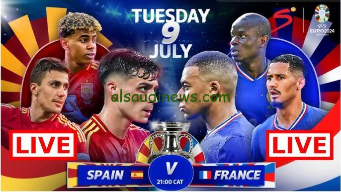 لحظة بـ لحظة.. مباراة إسبانيا أمام فرنسا اليوم في نصف نهائي يورو 2024