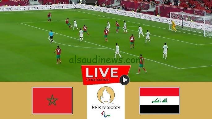 المغرب تقسو على العراق .. نتيجة مباراة العراق والمغرب اليوم 30 يوليو 2024 فى اولمبياد باريس