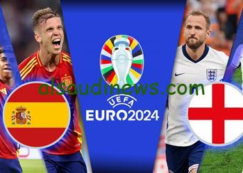 معشوق الجماهير .. معلق مباراة انجلترا واسبانيا اليوم تويتر في نهائي يورو 2024