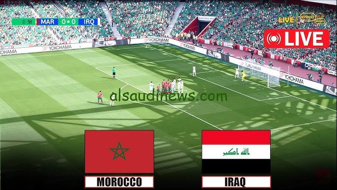 العراق يودع.. نتيجة منتخب العراق والمغرب الأولمبي الآن يلا شوت قناة الرابعة الرياضية IQ