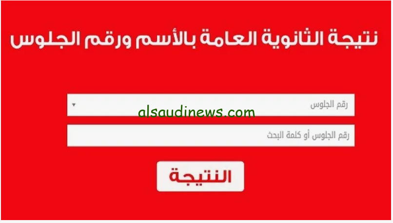 استعلم الان .. نتيجة 3 ثانوي برقم الجلوس 2024 عبر الرابط الرسمي لوزارة التربية والتعليم