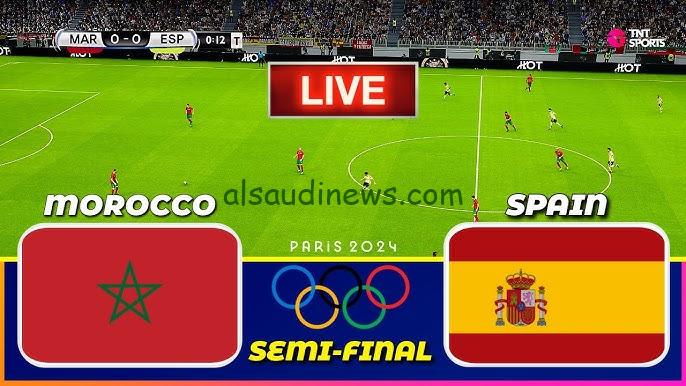 المغرب تنافس علي البرونز.. نتيجة مباراة إسبانيا والمغرب اليوم في قبل نهائي أولمبياد باريس