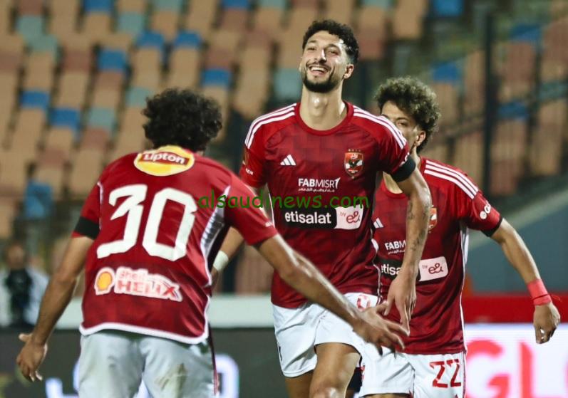 ملخص ونتيجة مباراة الأهلي والمقاولون العرب اليوم يلا شوت في الدوري المصري