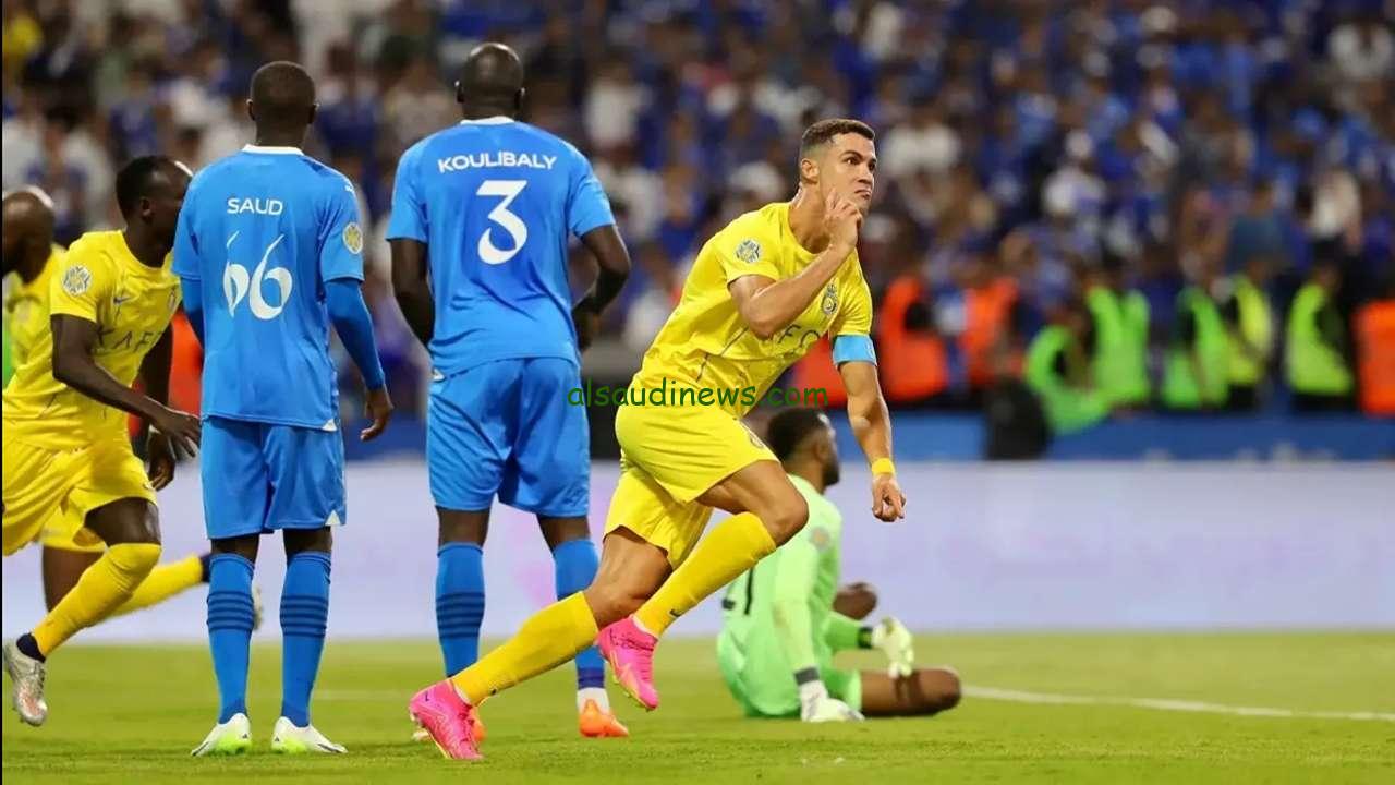 رونالدو إلي اللقب الأول مع النصر.. القناة الناقلة لمباراة النصر أمام الهلال اليوم في السوبر السعودي