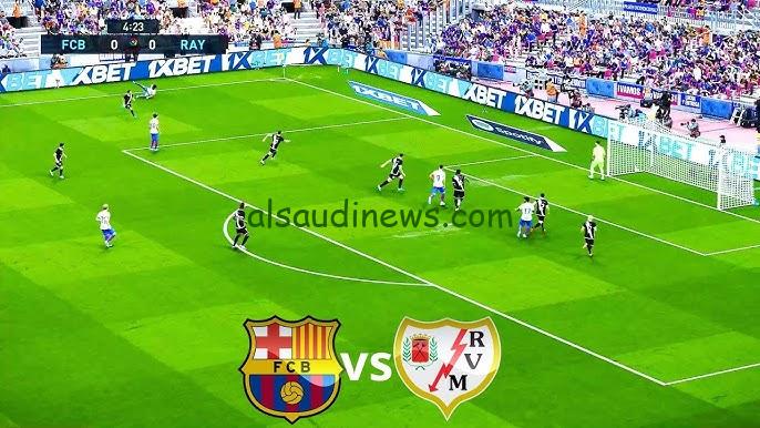 فوز كتالوني .. ملخص ونتيجة مباراة برشلونة ورايو فاليكانو اليوم يلا شوت twitter matches في الدوري الأسباني